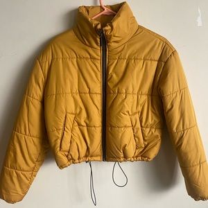 Yellow Puffer Jacket